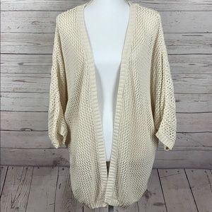 Anthropologie Batwing Knit Cardigan Sweater M size